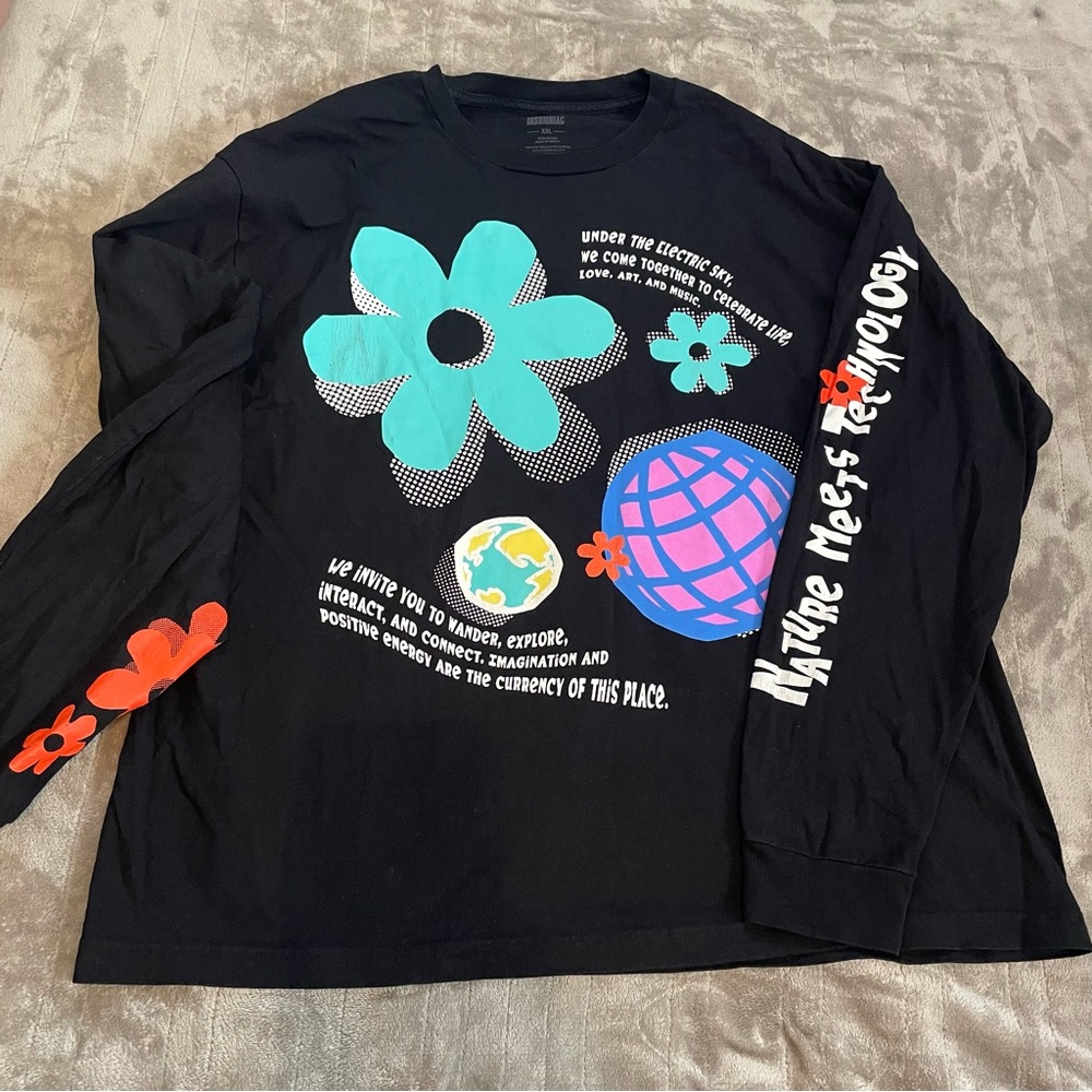 Insomniac EDC Long Sleeve T-shirt XXL